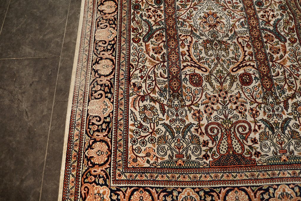 Κασεμίρ μετάξι - Χαλί - 195 cm - 125 cm #2.1