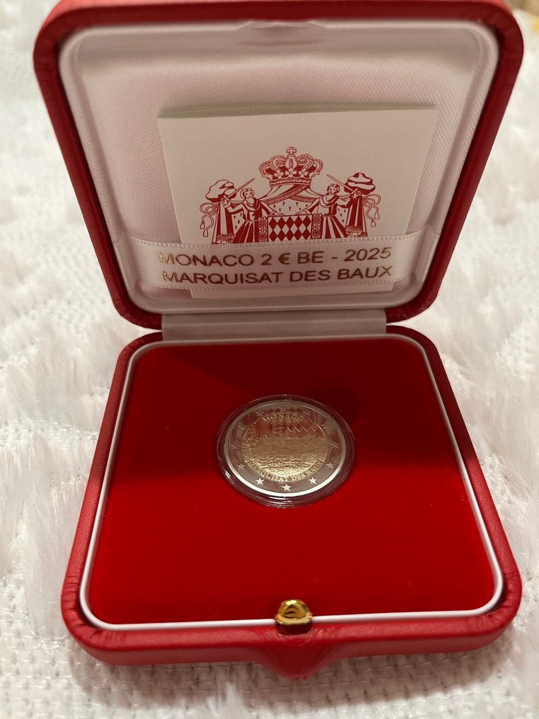 Monaco. 2 Euro 2025 "Marquisat des Baux" Proof #2.1