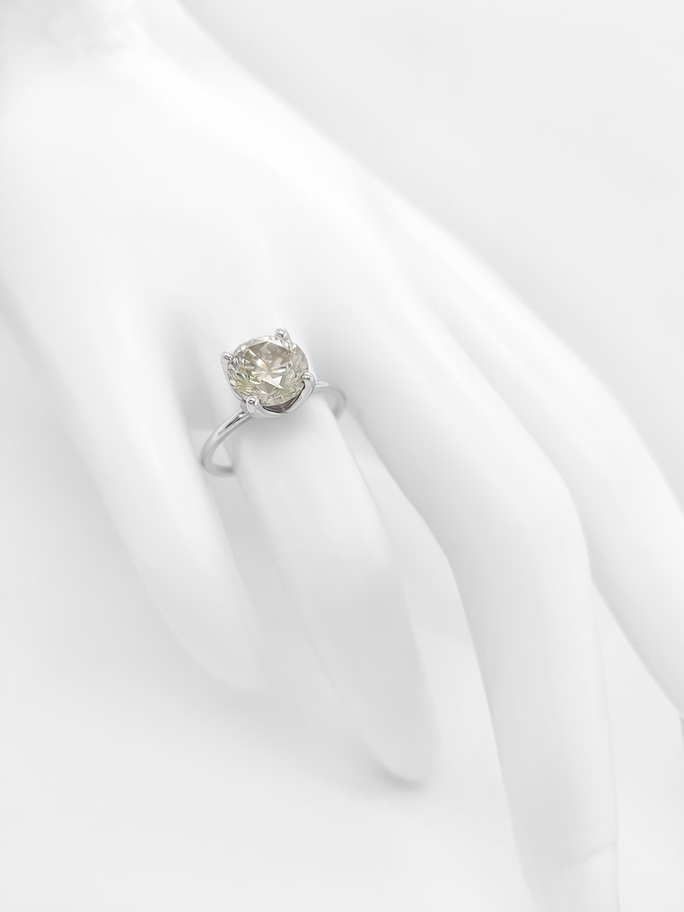 沒有保留價 - 戒指 - 14 克拉 白金 -  2.53ct. tw. 鉆石 (天然彩色) - IGI 证书 #3.2