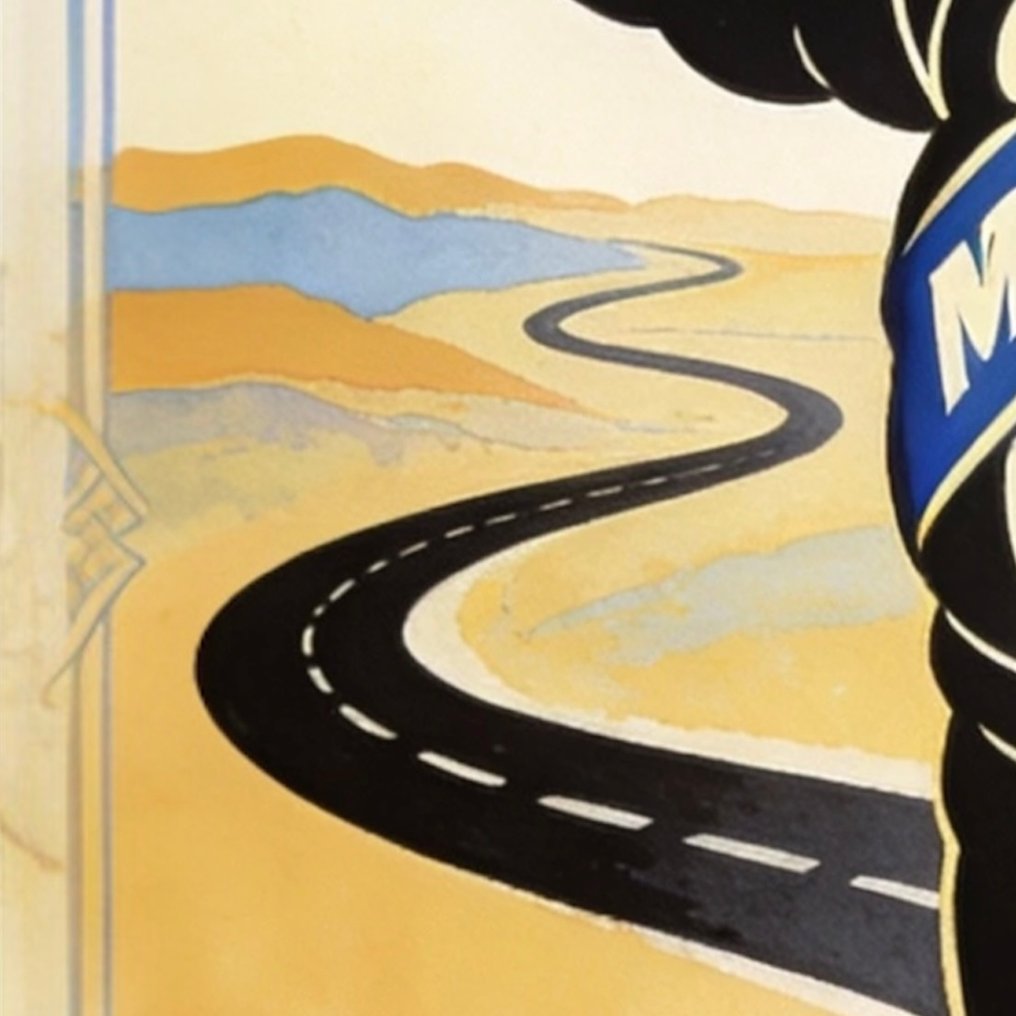 Naro - Canvas - [XL] Bibendum Rétro – Road Legend Tribute #3.2