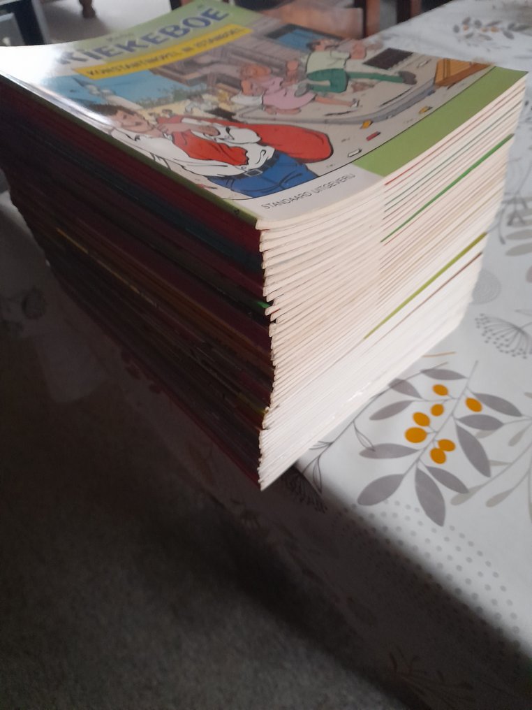 Kiekeboe 46 t/m 100 - opeenvolgende reeks SC - 55 Album - First edition - 1990/2004 #2.1