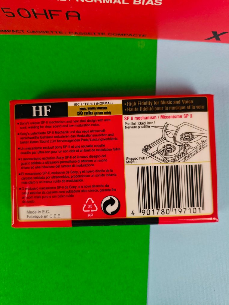 Sony - High Fidelity audio HF Blank audio cassette #4.3