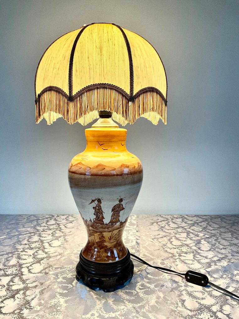 燈 - 陶瓷, 木, 紡織品 - 亚洲风格 #3.2