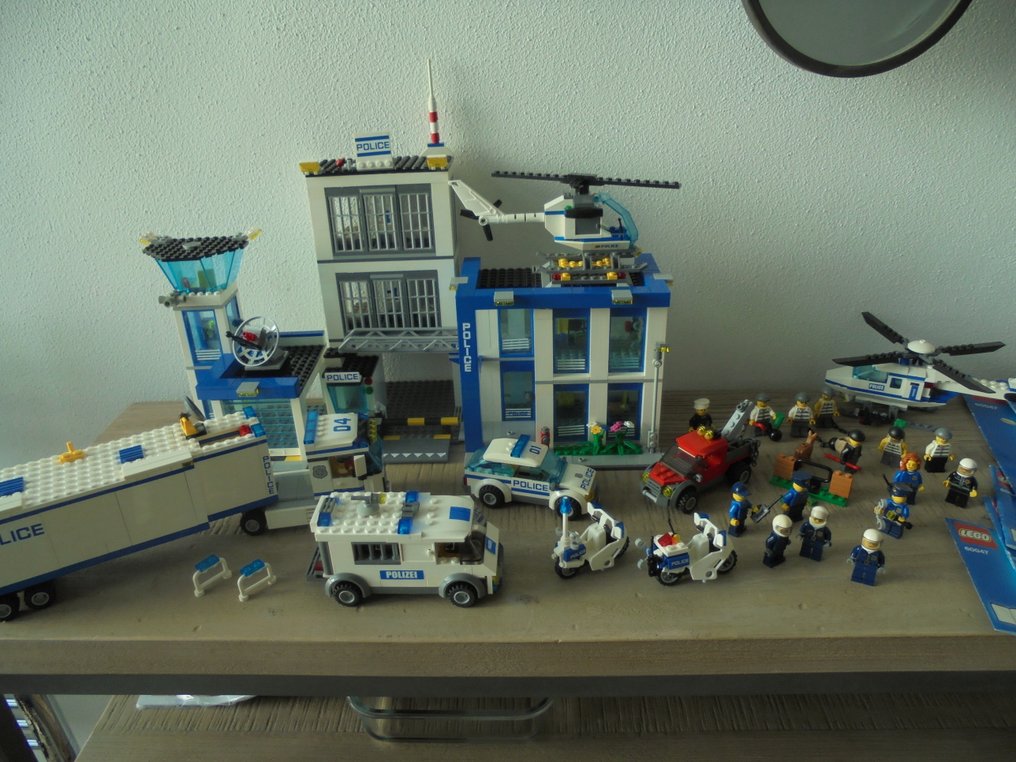 Lego Conjunto - Cidade - Politie - 60047 - 60044 - 7741 - 7245 - 60041. #1.0