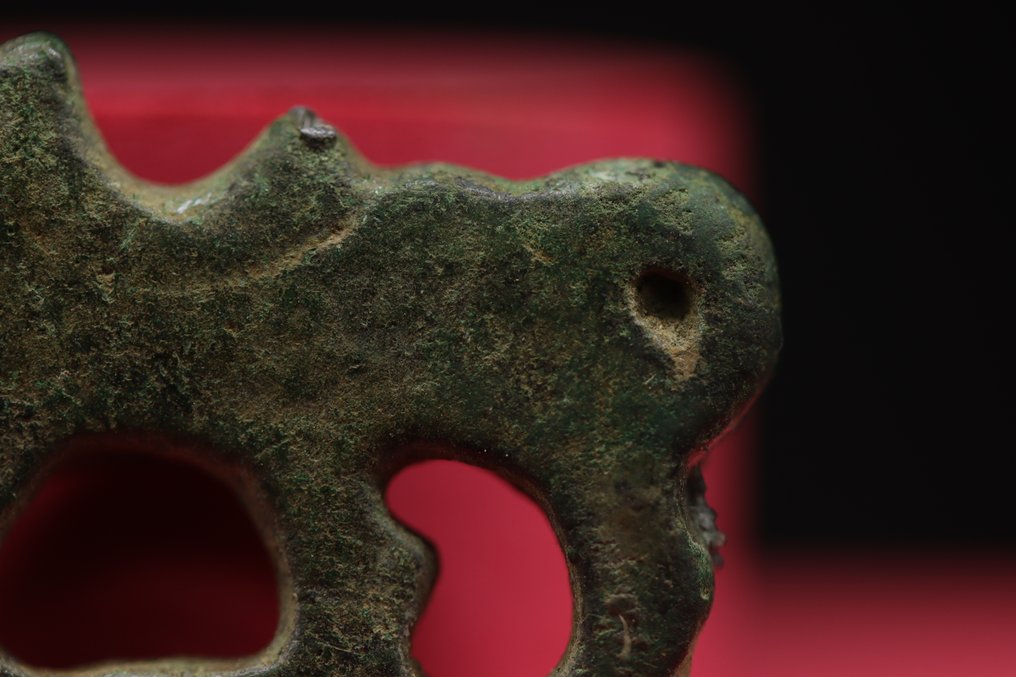 罗马（共和时期的） 青铜马军事 Fibula - 3.6 cm  (沒有保留價) #3.2