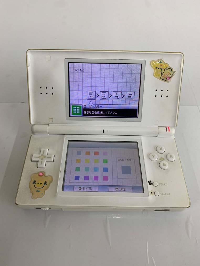Nintendo - DS Lite (USG-001) – Japan Edition - with Stylus Pom Ponette Stickers Working - Consola de videojogos #1.0