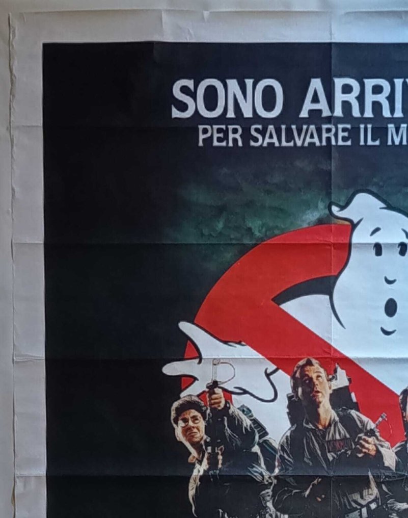 Michael C. Gross - The Ghostbusters - Rare !! 1984 1st Original Italian Theatrical Release Poster - MINT - No Reserve #3.2