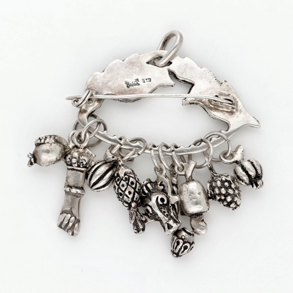 Senza prezzo di riserva - Spilla Argento #1.0