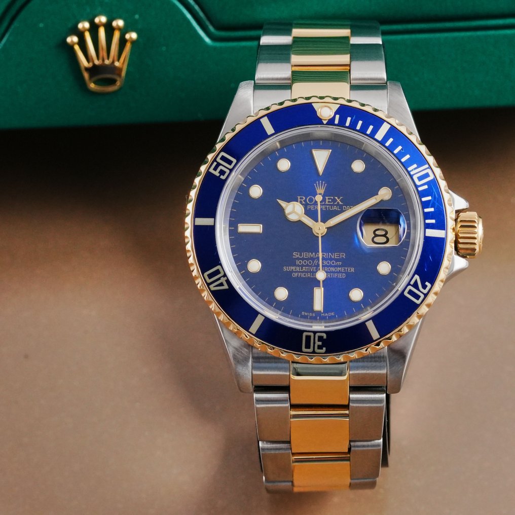 Rolex - Submariner Date Bluesy Two Tone - 16613 - 男士 - 2000-2010 #2.1