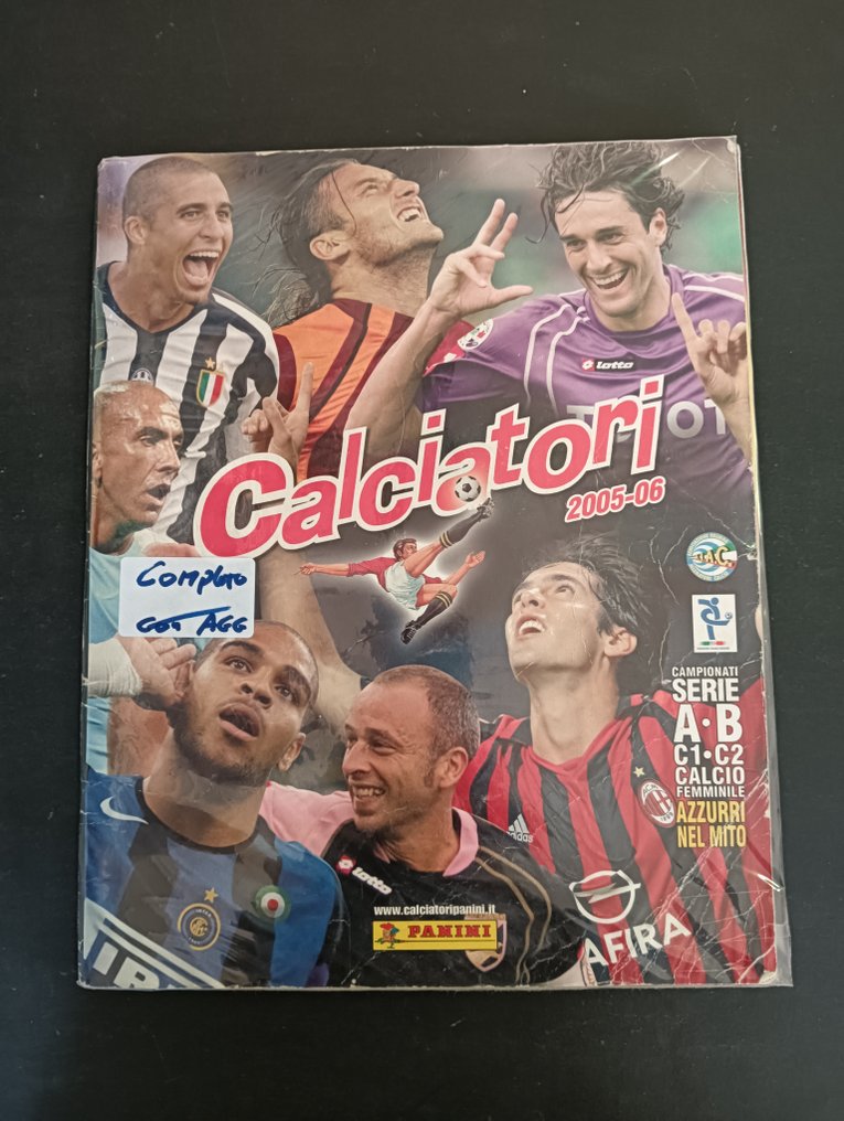 Panini Calciatori 2005/2006 completo con aggiornamenti - 1 Ολοκληρωμένο άλμπουμ - Χρησιμοποιημένη (PL) #1.0