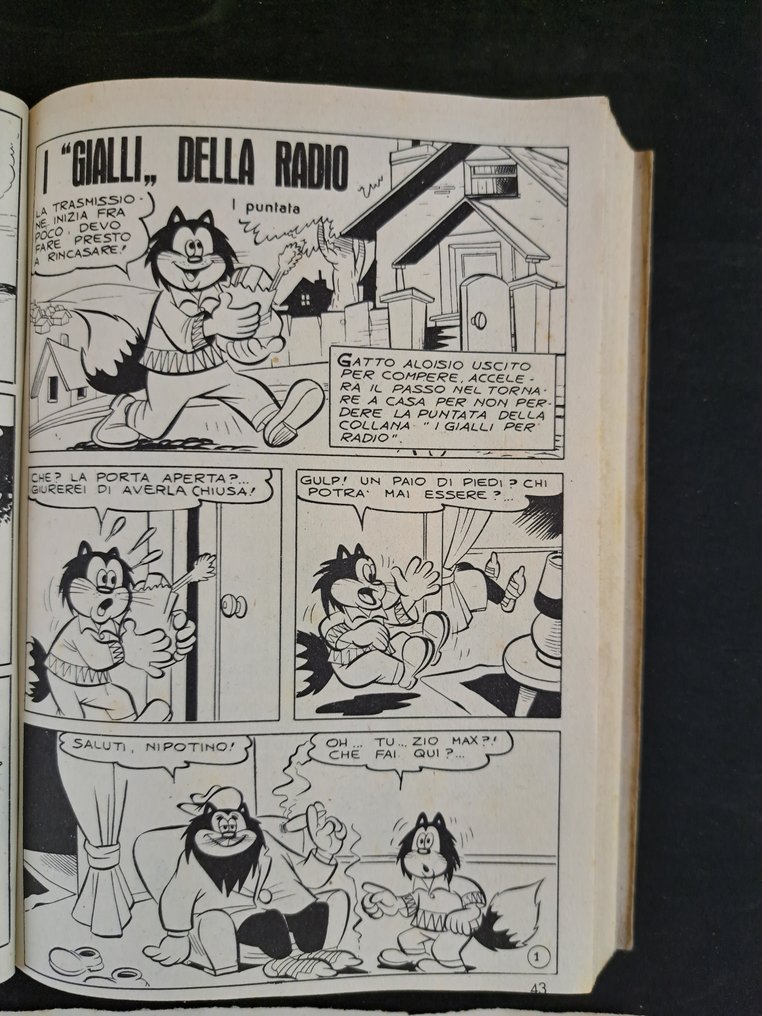 Aloisi, Francesco e Pietro Gamba, Uberti - 5 Original page - Tony Il Piccolo Vagabondo - Con Volume a Stampa - 1957 #4.3