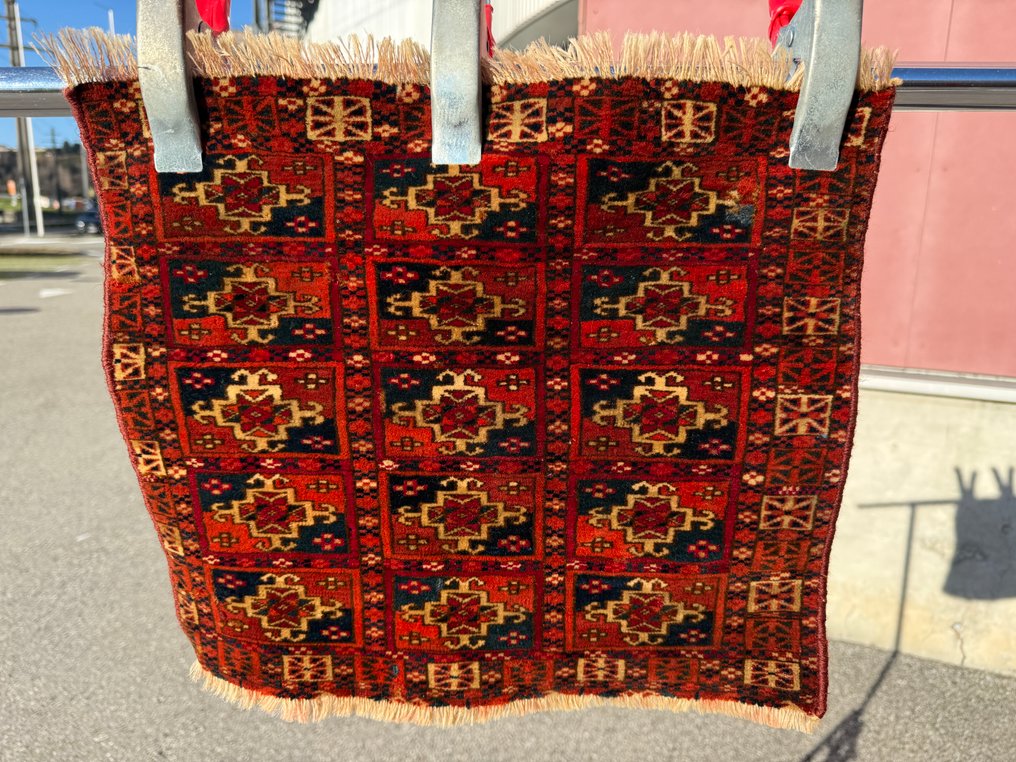 Turkmen Bagface - Χαλί - 40 cm - 37 cm #1.0
