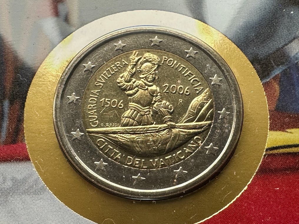 Βατικάνο. 2 Euro 2006 "Guardia Svizzera"  - Busta Filatelico Numismatica  (χωρίς τιμή ασφαλείας) #1.0