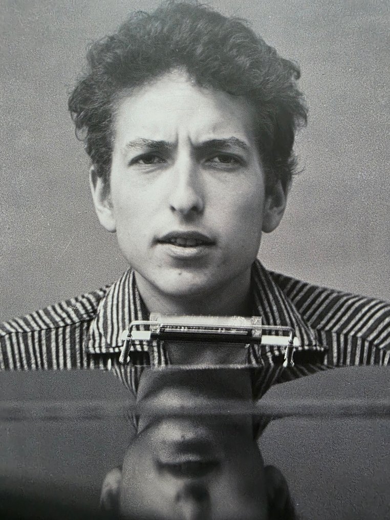 Don Hunstein - Bob Dylan at the piano for ‘The Freewheelin’ Bob Dylan’, 1963 #3.2