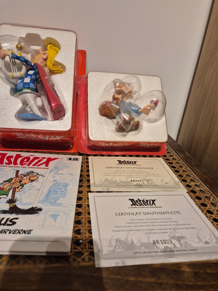 Albert René / Goscinny-Uderzo - Figurine - Ensemble de 5 personnage Astérix- édition Hachette (5) - Resin #4.3