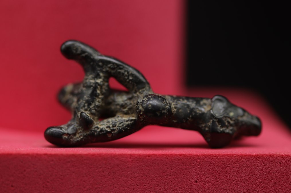 Kelta (La Téne) - 3 x bronz gombos ékszer. Ereklye - 3.5 cm  (Nincs minimálár) #1.0