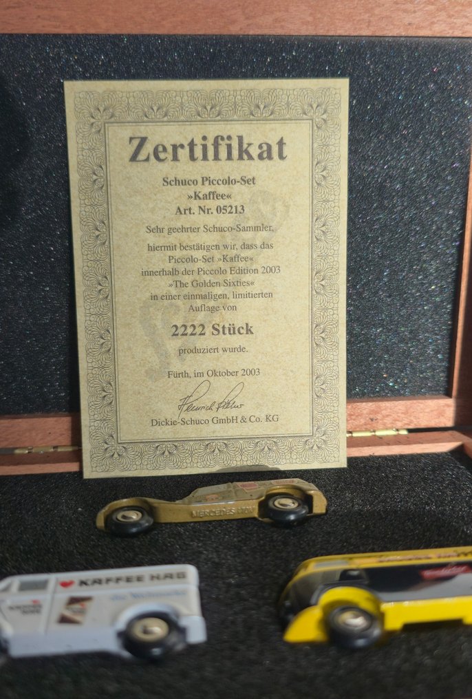Schuco 1:90 - Miniatura de carro (3) - Piccolo-Set Kaffee #1.0