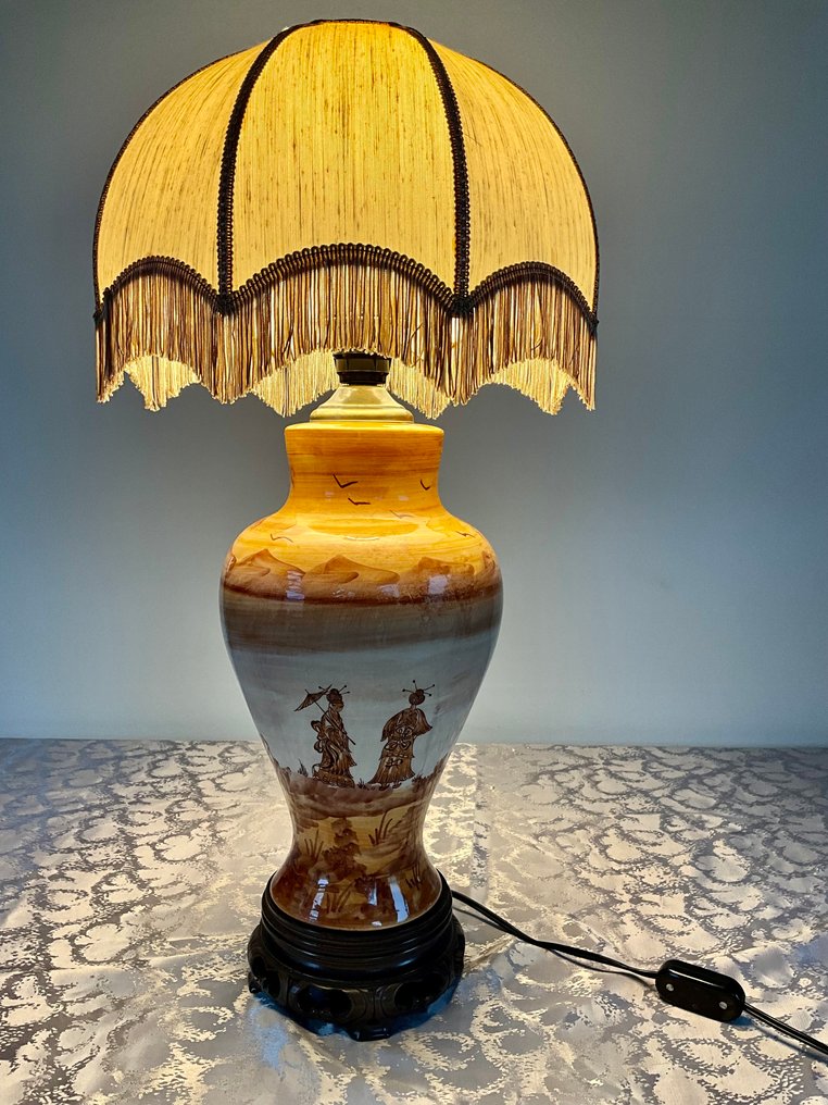 燈 - 陶瓷, 木, 紡織品 - 亚洲风格 #4.3