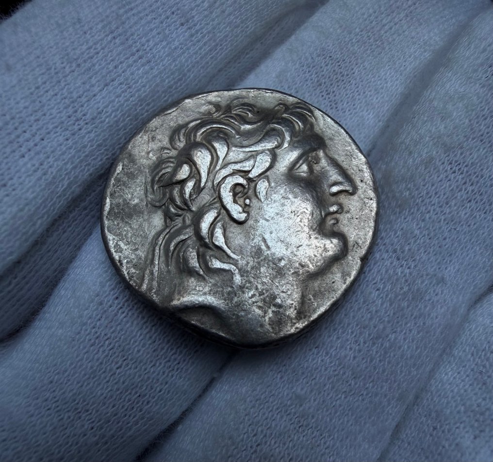 Regno seleucide. Antiochus VII Sidetes (138-129 BC). Tetradrachm Antioch on the Orontes mint #1.0