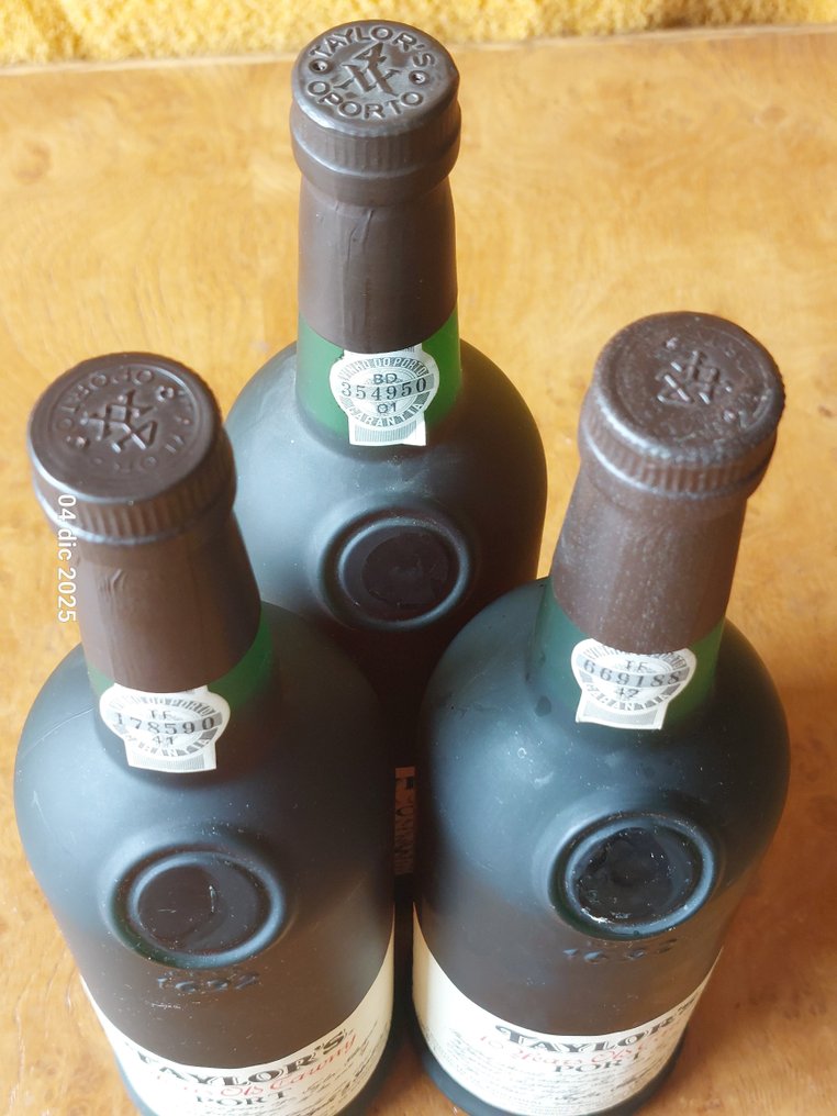 Taylor's - 10 years old Tawny - Bottled in 1987 - Porto - 3 Bottles (0.75L) #1.0