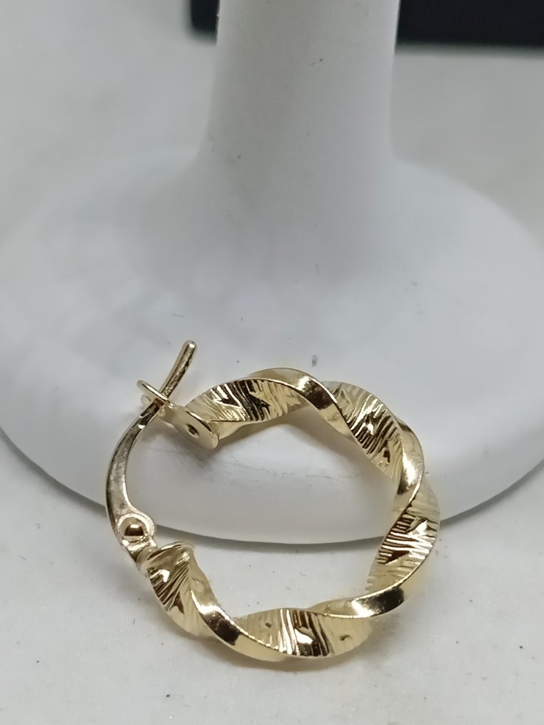 No reserve price - Earrings - 18 kt. Yellow gold #2.1