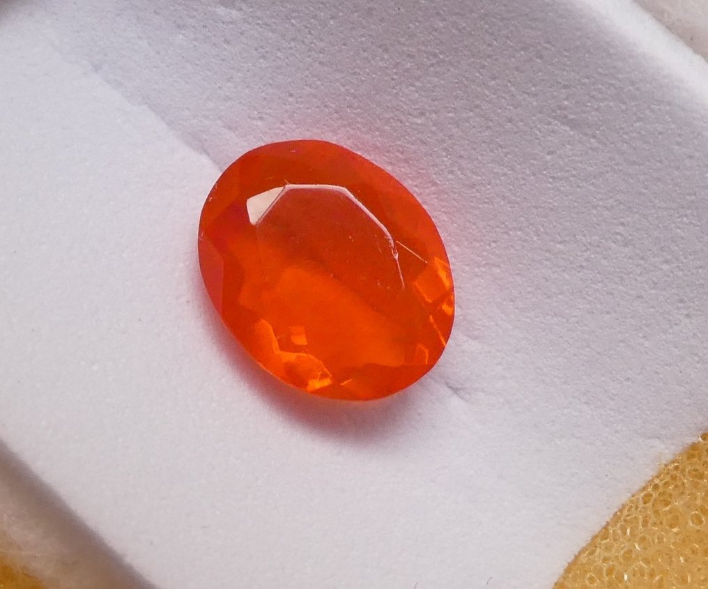 Senza prezzo di riserva Opale di fuoco - 1.46 ct - Instituto Gemólogico Español (IGE) #3.2