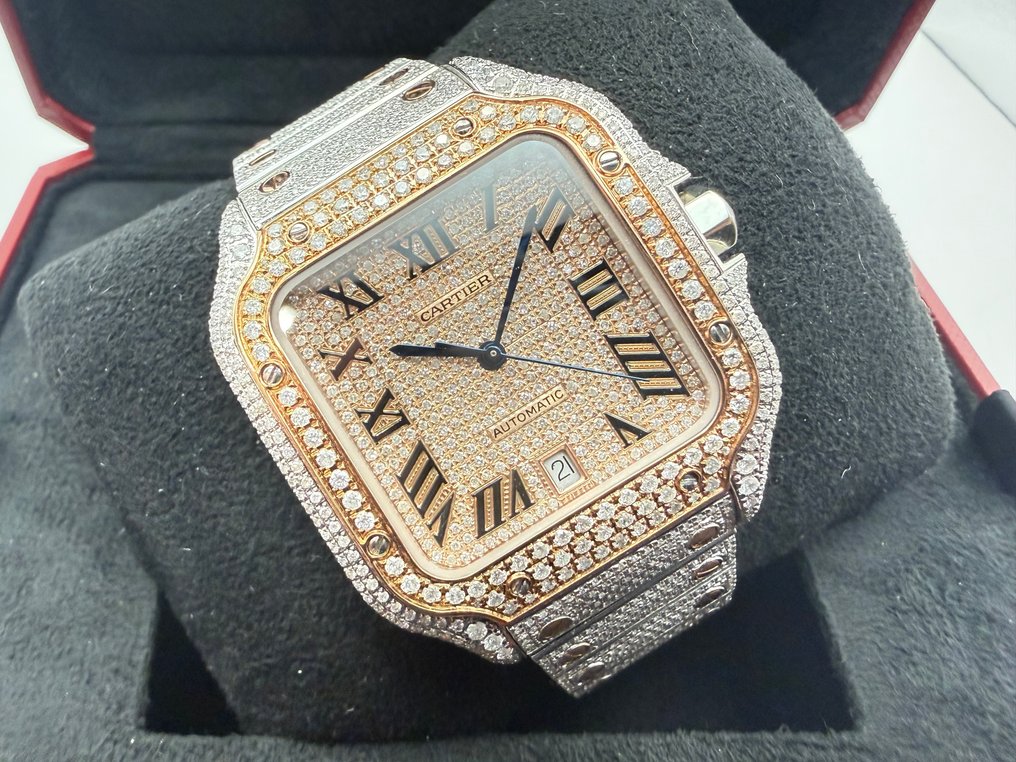 Cartier - Santos de Cartier Diamond - No reserve price - WSSA0018 - Unisex - 2024 #1.0
