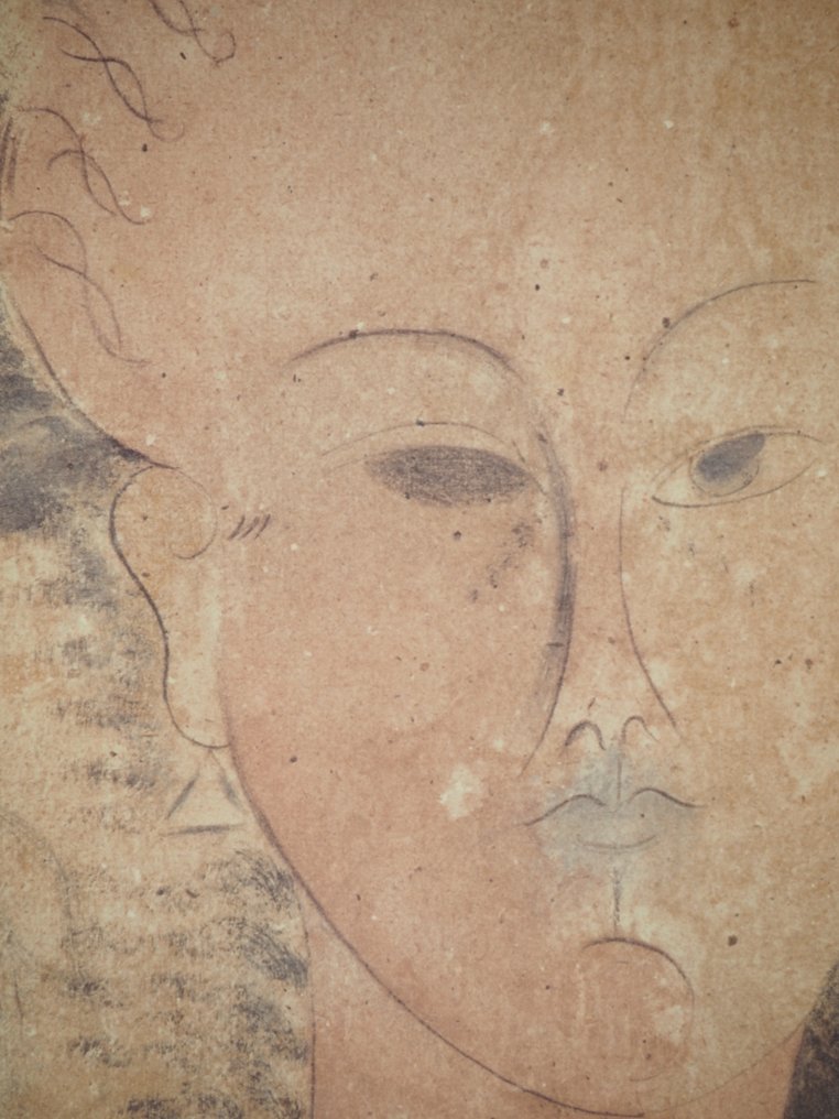 Amedeo Modigliani (1884-1920) - Femme au chignon #3.2