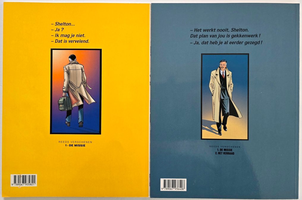 Wayne Shelton 1 t/m 12 - Opeenvolgende reeks SC - 12 Album - 第一版 - 2001/2014 #4.3