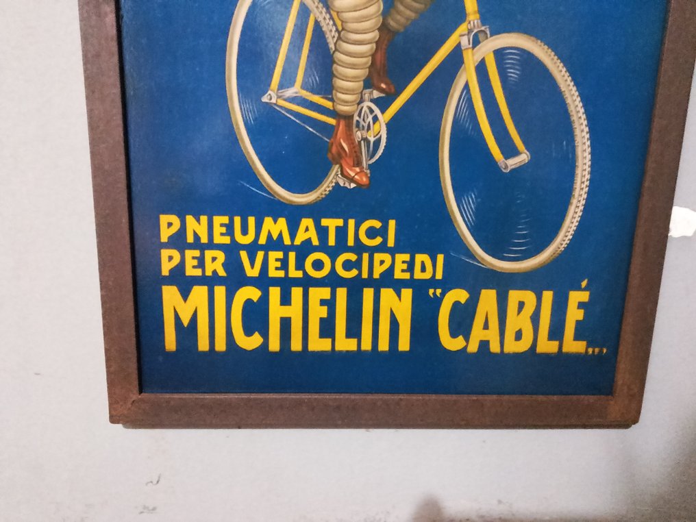 Michelin - Cartel en hierro - michelin - Letrero publicitario - 1978 - Hierro #4.3