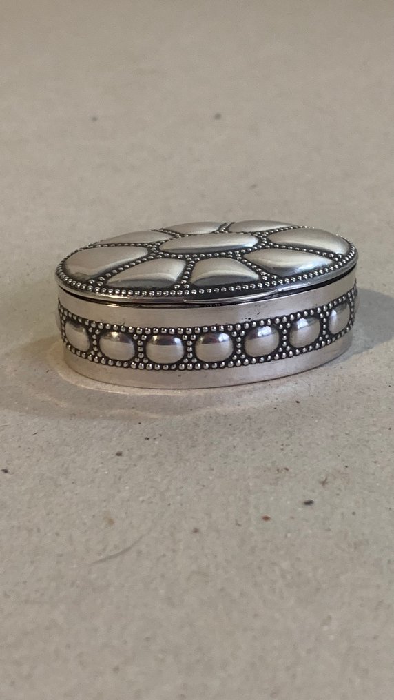 Cutie - .800 argint - Cutie de rapé #1.0