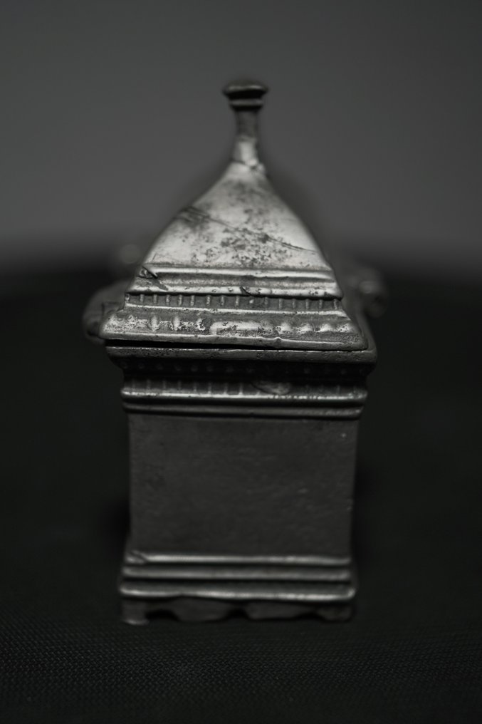 Scatola di latta - Peltro - Chrismatory #2.1