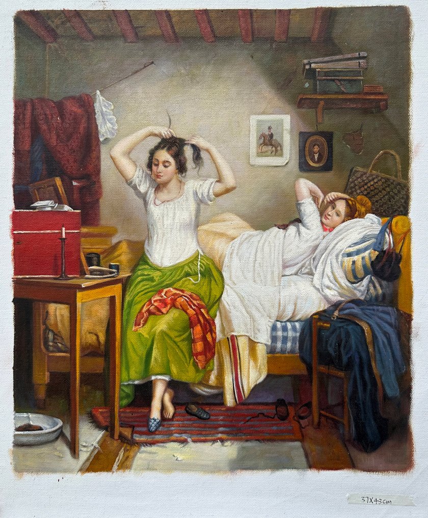 After Franquelin Jean Augustin - In the Bedroom #4.3