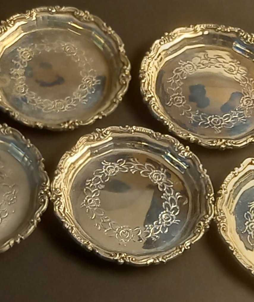 Base para copo (6) - .800 prata #1.0