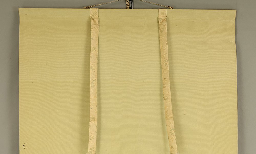 Mountain Cherry Blossom and Sparrow with Original Box (Tomobako) - with signature and seal - Japani (Ei pohjahintaa) #4.3