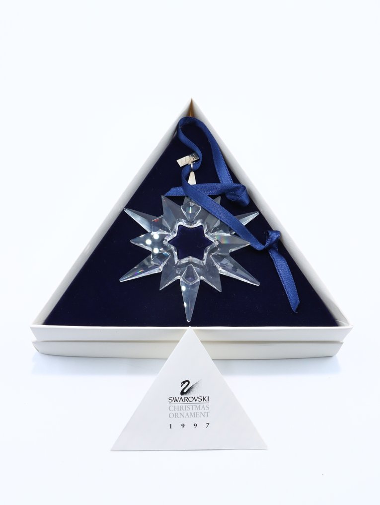 Figure - Swarovski - Kerstster 1997 (Boxed + certificate) - Crystal #1.0