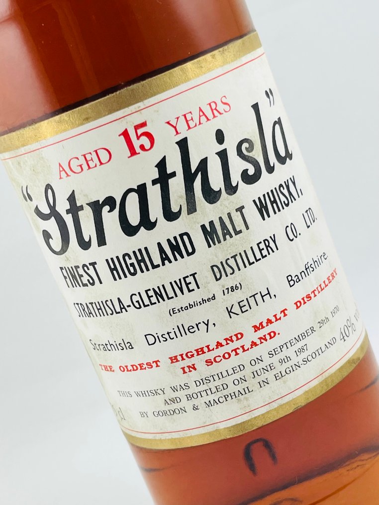 Strathisla 1970 15 years old Intertrade Import - Gordon & MacPhail  - b. 1987  - 75 cl #1.0