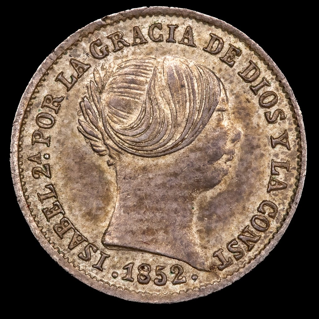 Spain. Isabel II. 1 Reale 1852 - Sevilla (No reserve price) #1.0