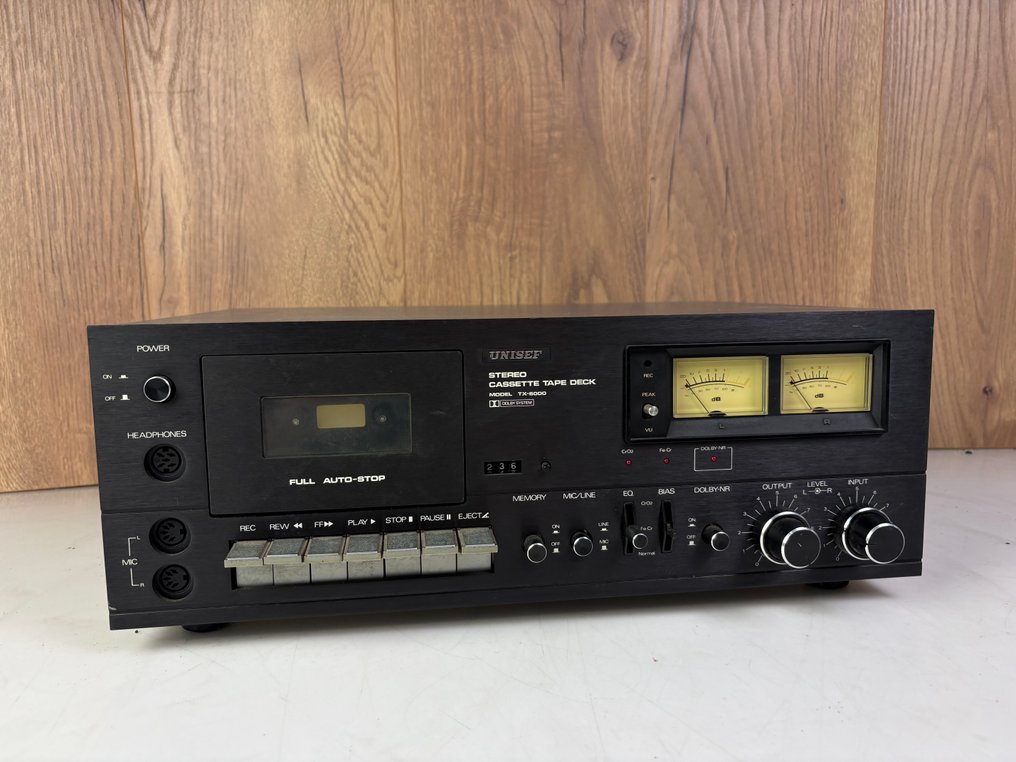 Unisef - TX-6000 Lecteur-enregistreur de cassettes #3.2