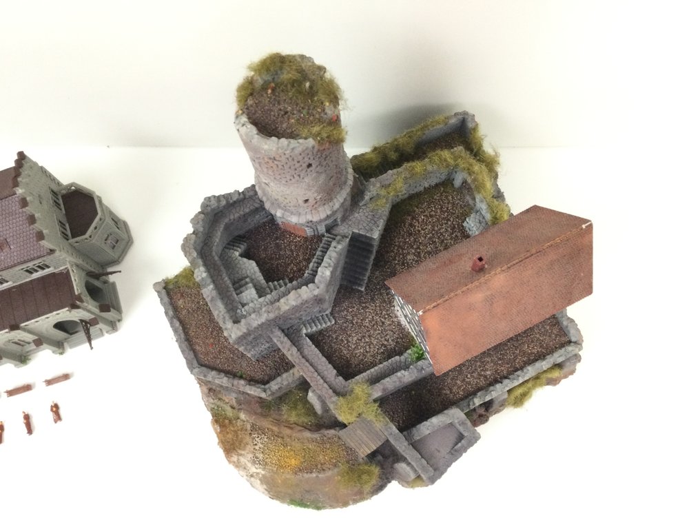 Vollmer, Noch H0 - 58604/43860 - Byggnader till modelltåg (10) - Särskilda vackra byggnader #2.1