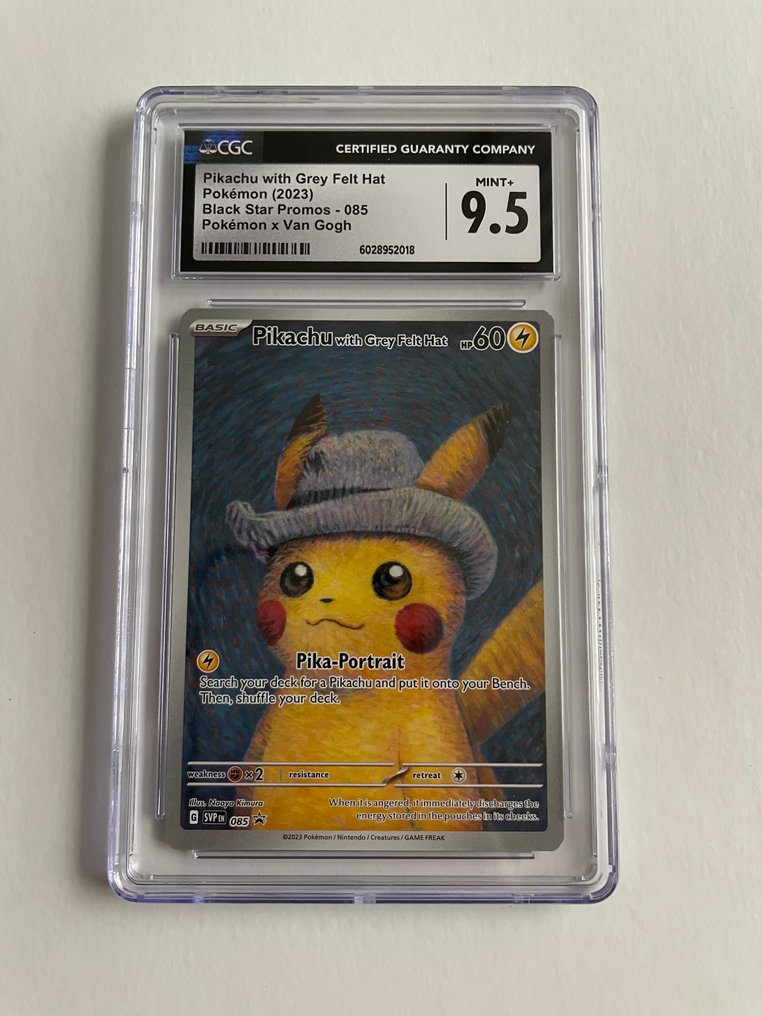Pokémon - 1 Graded card - Pikachu 085 Promo card, Alternate art, Foil, Full art - CGC 9.5 - Various sets #1.0