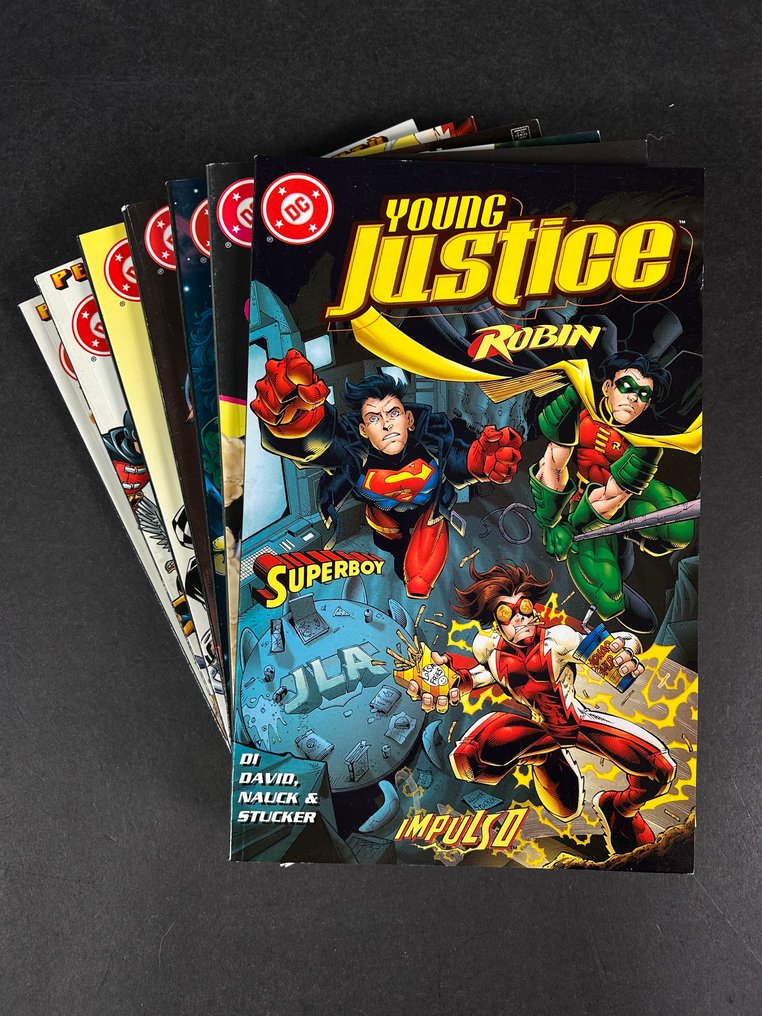 Young Justice nn 1/7 cpl - 7 Album - Första upplagan - 1999 #1.0