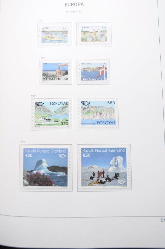 Europa CEPT - Kokoelmat ja jäännökset eri albumeissa #3.2