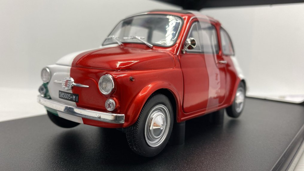 Solido 1:18 - Modell autó - Fiat 500 Tribute to Italia 1965 - (cod.A34) #1.0