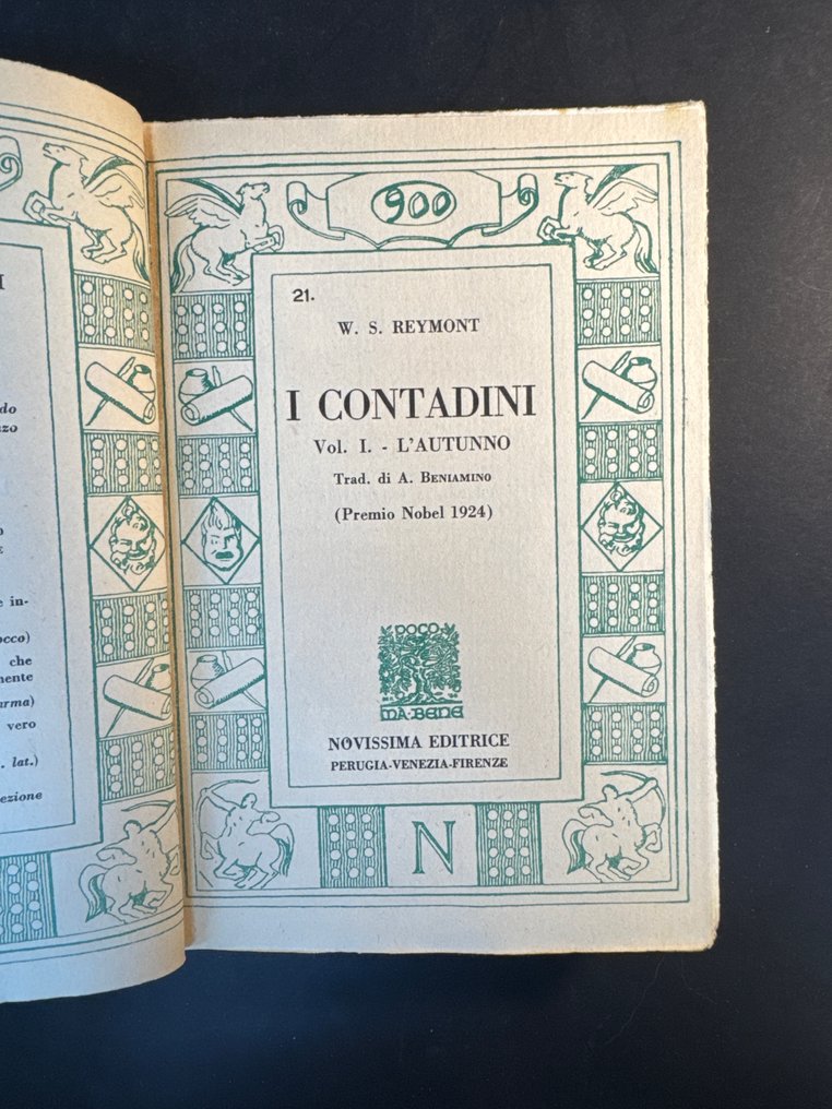 Wladislaw St. Reymont - I Contadini - 1932 #3.2