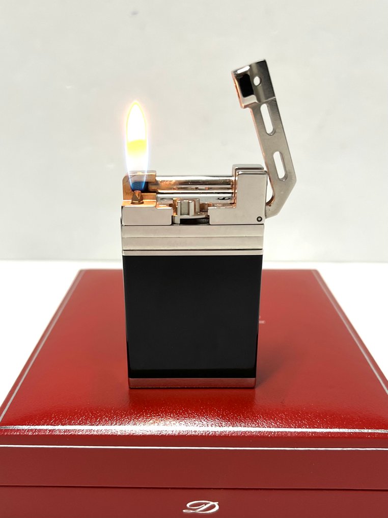 S.T. Dupont - Urban - Hammer 99 - Palladium black lacquer - Lighter - Belagt med Palladium, Lak #3.2