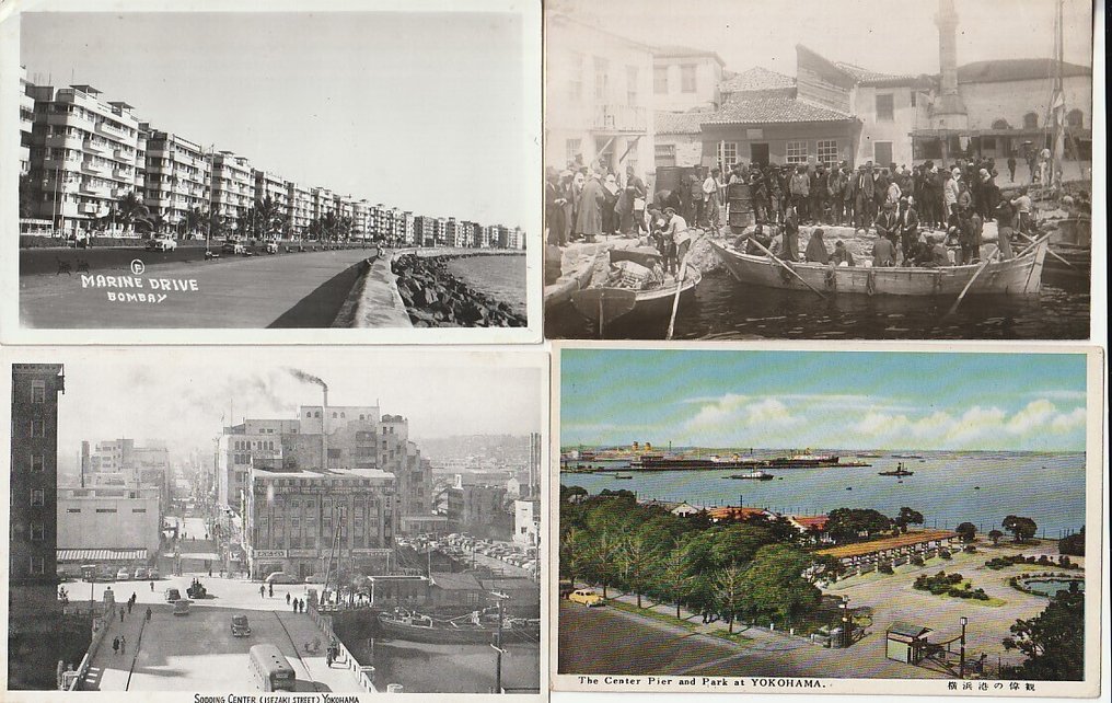 Κίνα, Ταϊλάνδη, Ιαπωνία, Ισραήλ, Πακιστάν, Λίβανος, Ινδία, Βιετνάμ, Ουγκάντα, Ινδονησία, Νέα Ζηλανδία, Αυστραλία, Σιγκαπούρη, Ιορδανία, Φιλιππίνες, Μιανμάρ, Μπενίν, Λάος, Μαρόκο, Μοζαμβίκη, Cameroon, Τυνησία, Κένυα, Λιβύη, Ανγκόλα, Σουδάν, Γκαμπόν, Σενεγάλη, Αλγερία, Τανζανία, Αίγυπτος, Νότια Αφρική, Κονγκό, Αιθιοπία - Ασία, Αφρική, Ωκεανία - Καρτ-ποστάλ (168) - 1910-1955 #1.0