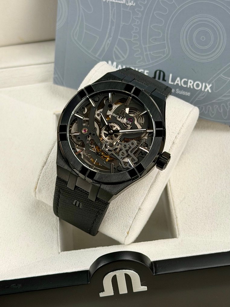 Maurice Lacroix - Aikon Automatic Skeleton Manufacture Limited Edition 250 pieces - AI6028-PVB01-030-1 - 男士 - 2020+ #4.3