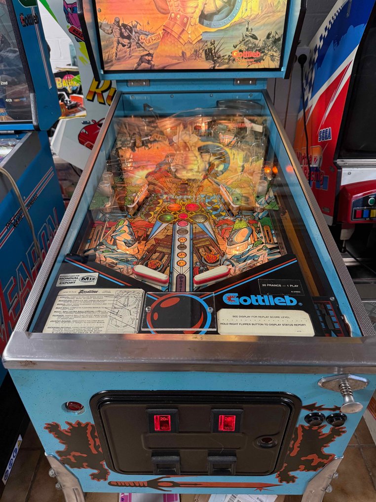 Gottlieb  - 弹球机 Excalibur #1.0