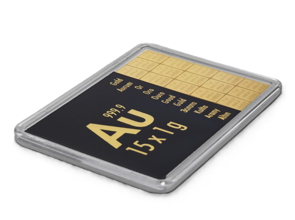 15 grame - Aur .999 - ESG / Valcambi SA - Cu certificat #1.0